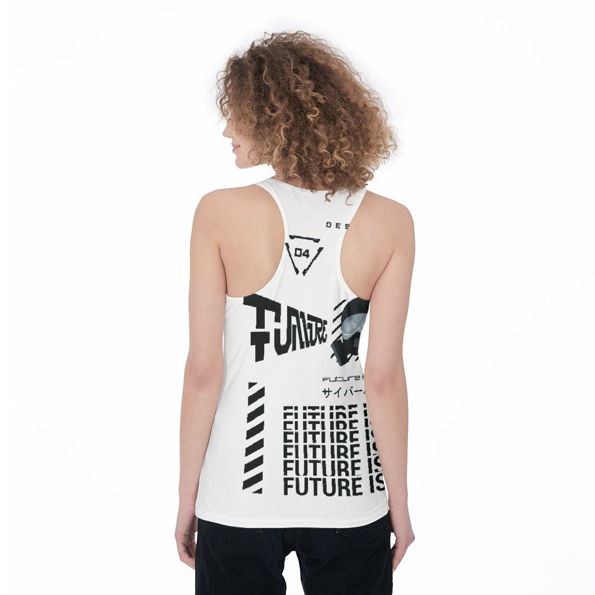 All-Over Print Women's Racerback Tank Top