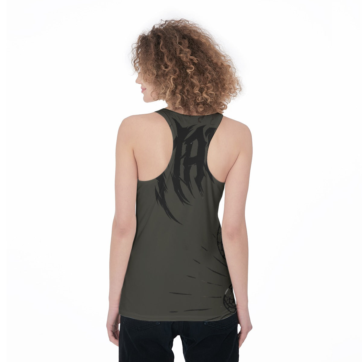 All-Over Print Women's Racerback Tank Top