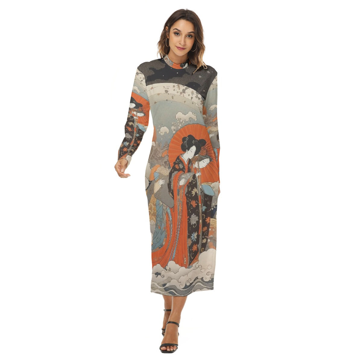 All-Over Print Women's Hip Dress