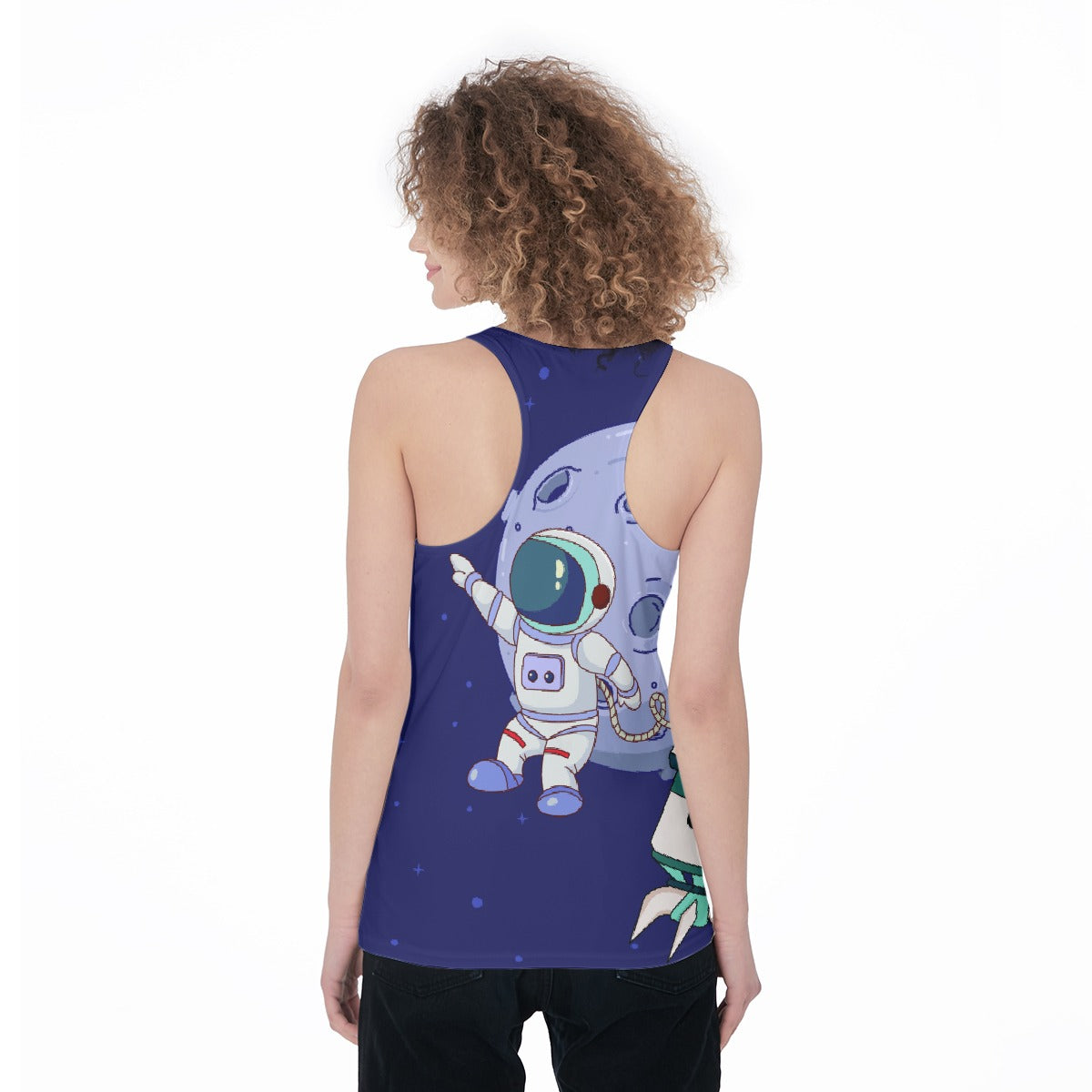 All-Over Print Women's Racerback Tank Top