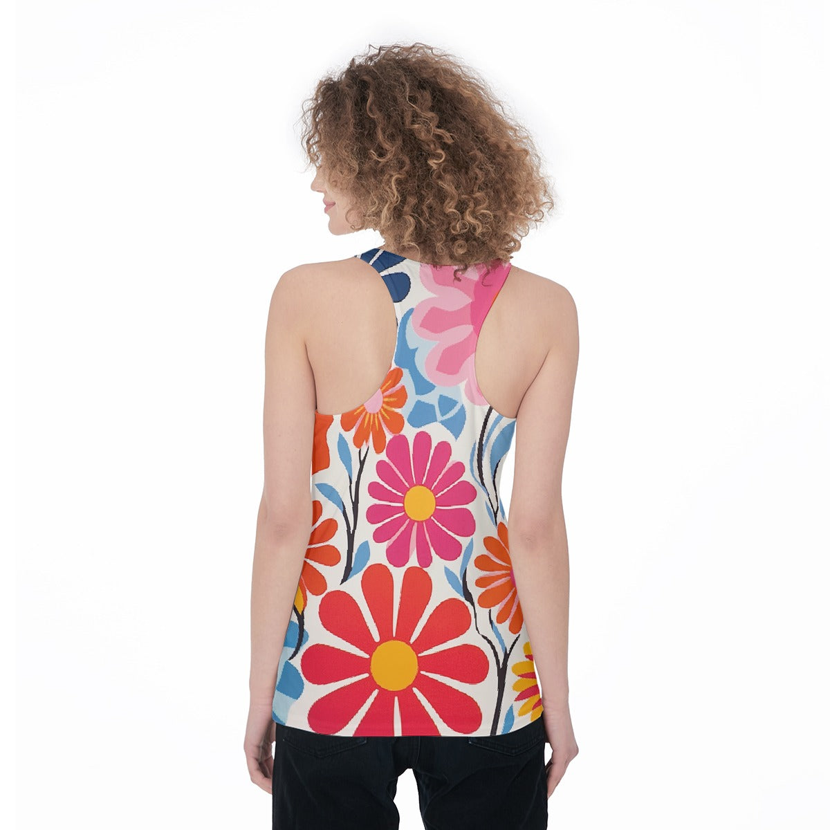 All-Over Print Women's Racerback Tank Top