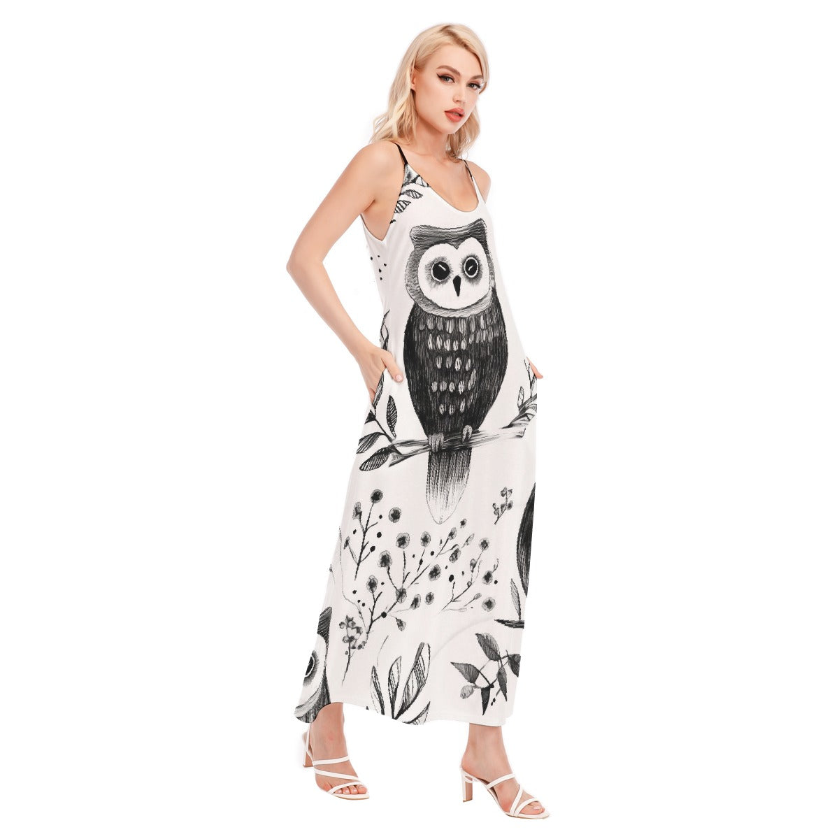 All-Over Print Women's Sling Dress