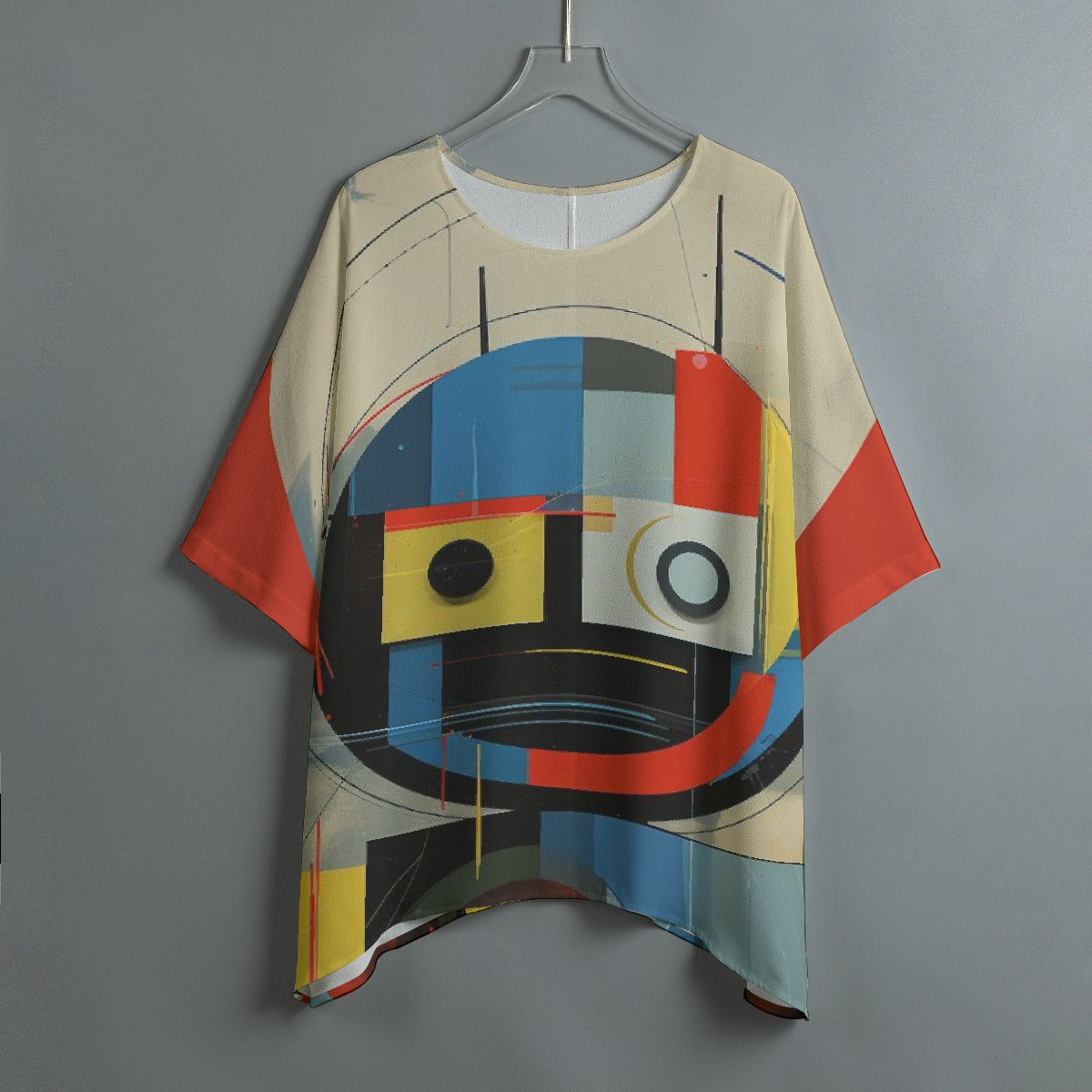 All-Over Print Women's Bat Sleeve Shirt