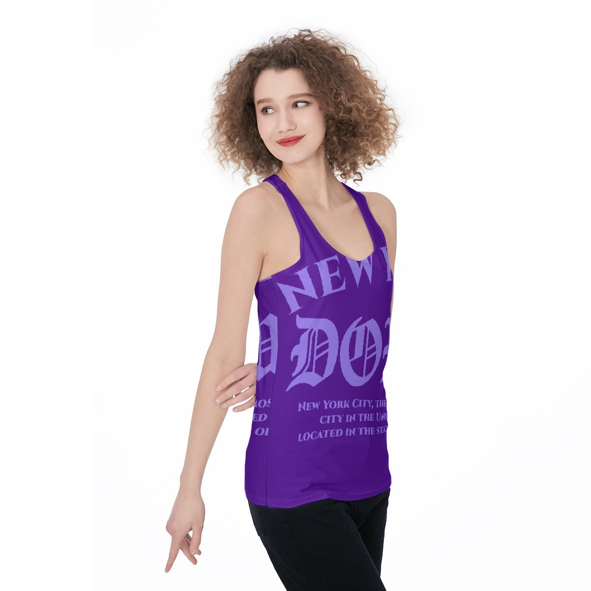 All-Over Print Women's Racerback Tank Top