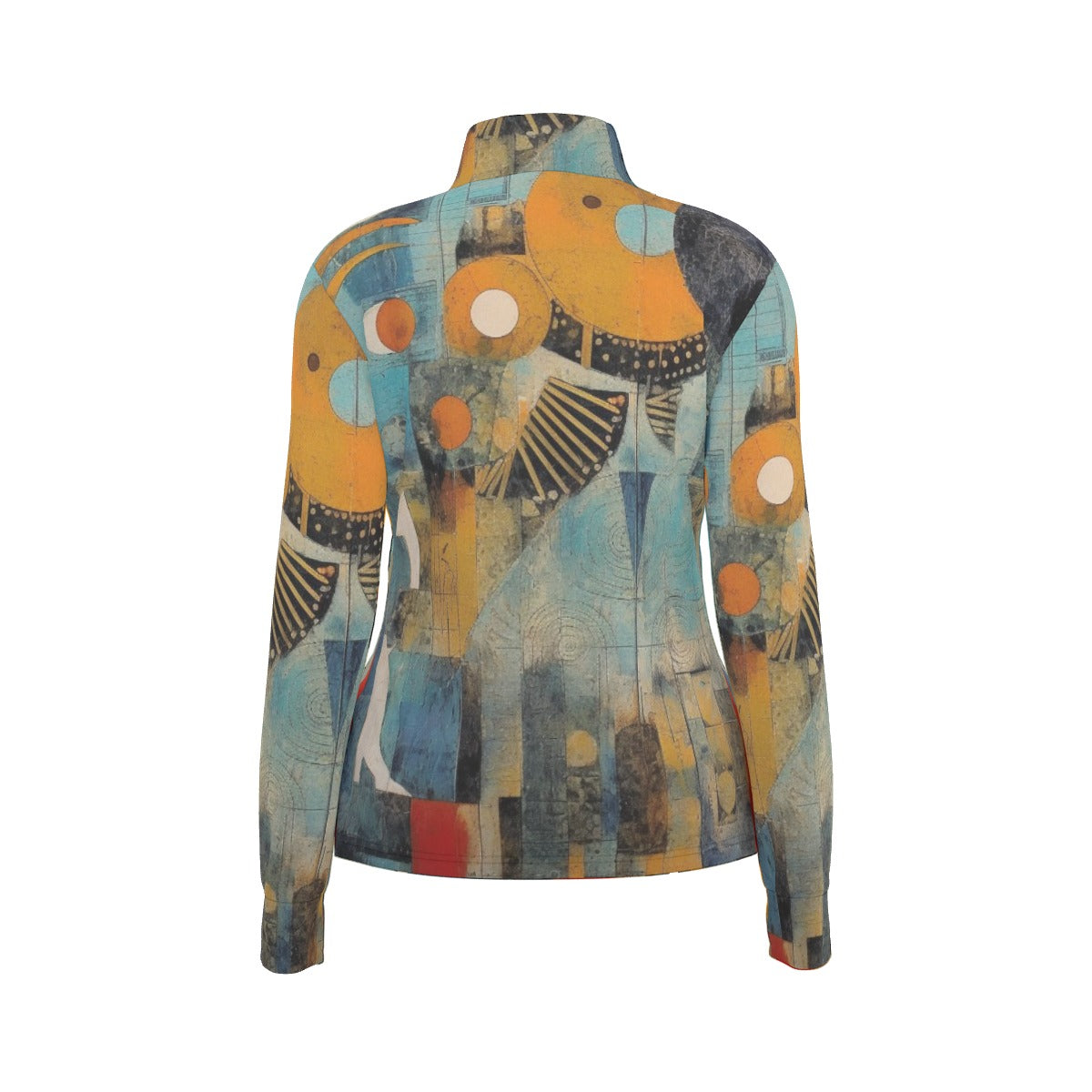All-Over Print Women's Long Sleeve Thumbhole Jacket