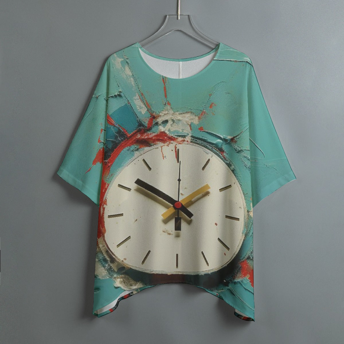 All-Over Print Women's Bat Sleeve Shirt