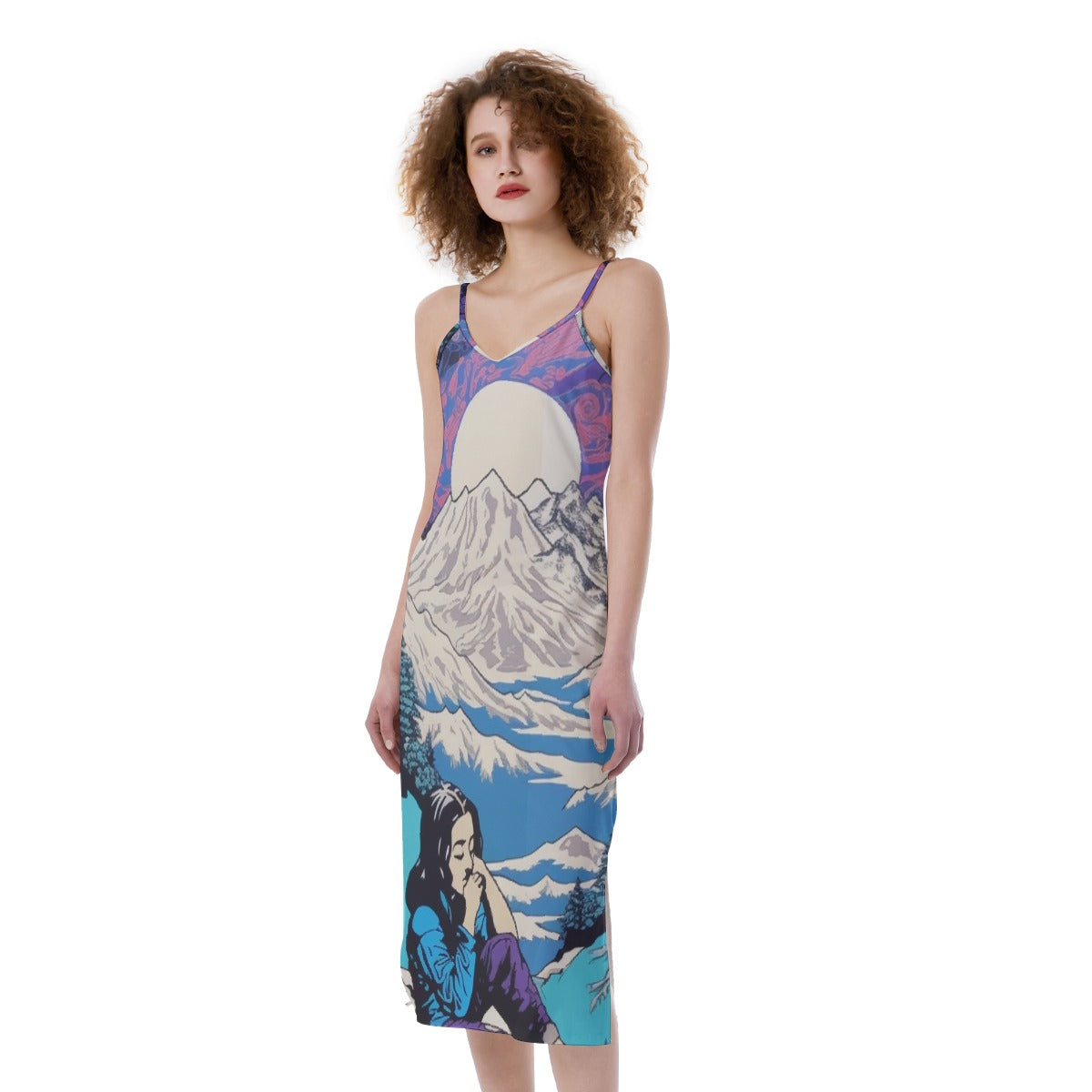 All-Over Print Women's Cami Dress