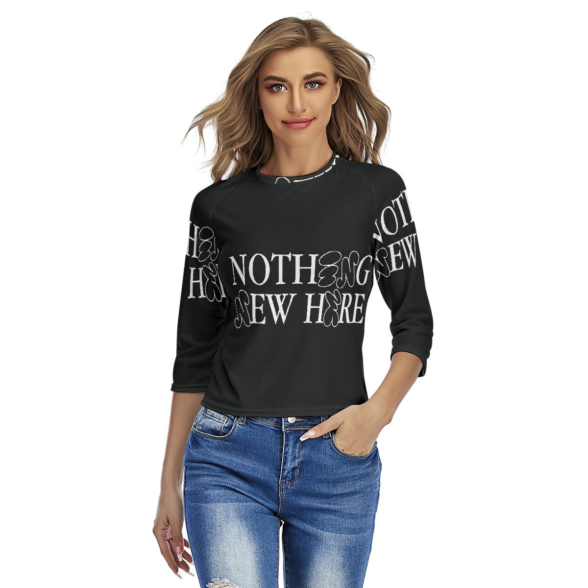 All-Over Print Women's Raglan Sleeves T-shirts