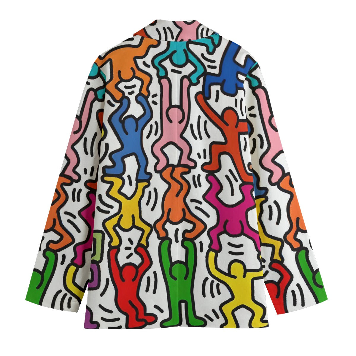 All-Over Print Women's Leisure Blazer