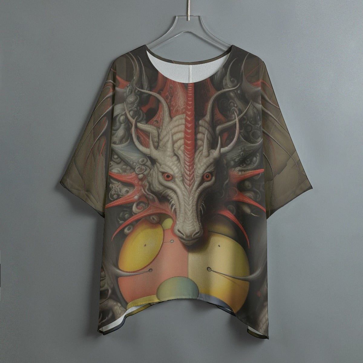 All-Over Print Women's Bat Sleeve Shirt