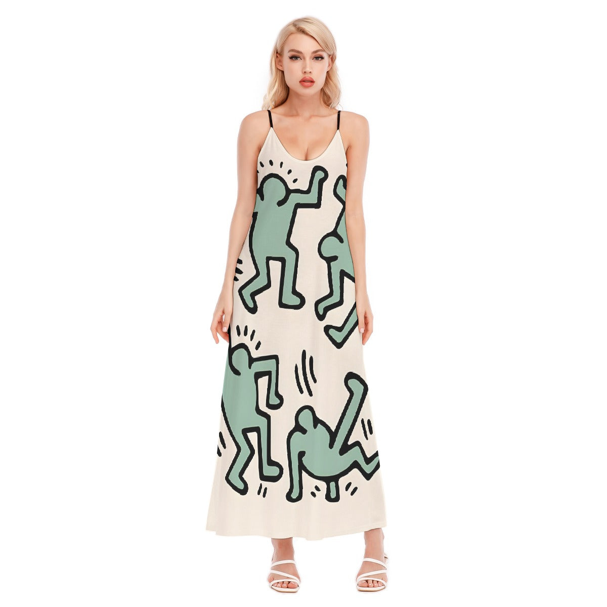 All-Over Print Women's Sling Dress