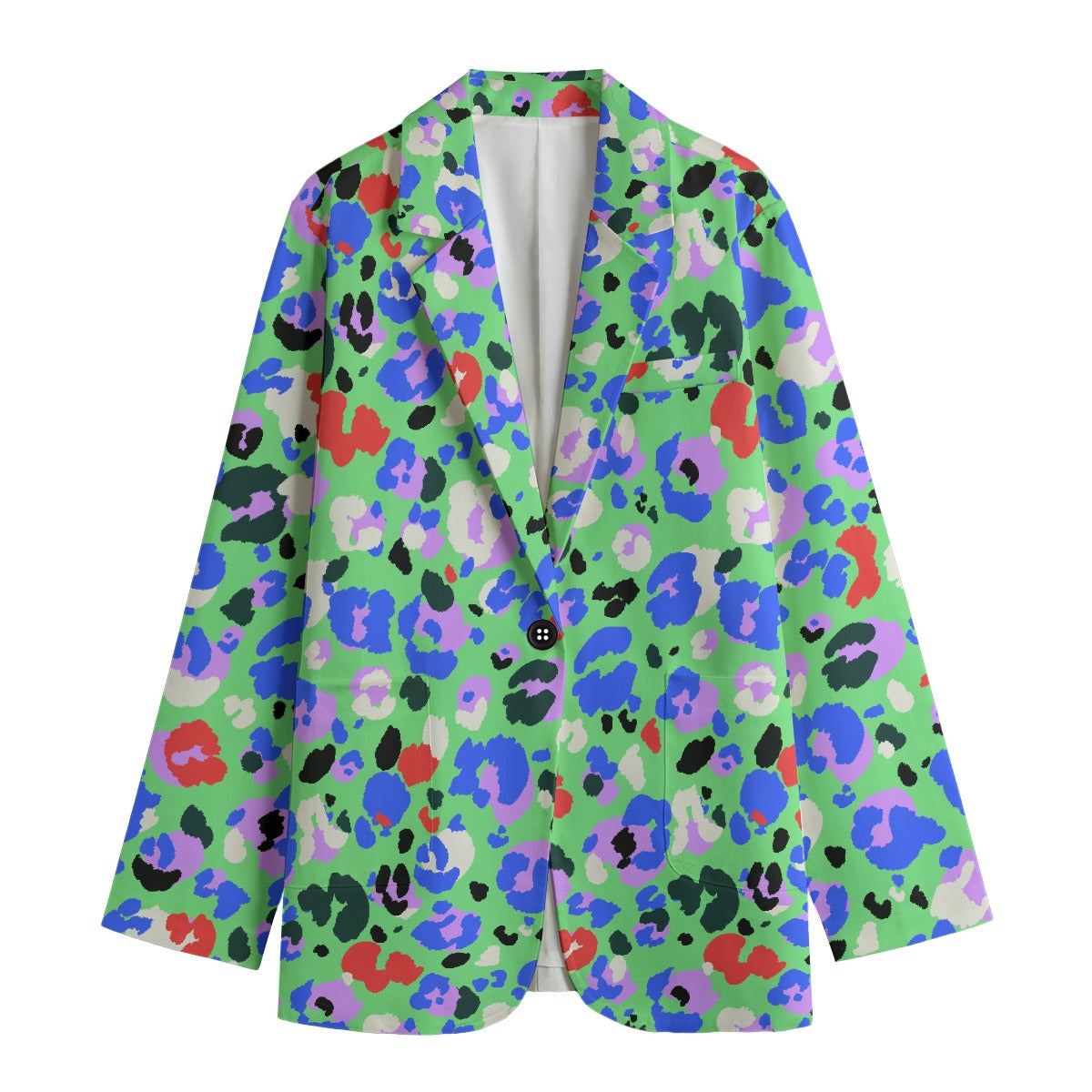 All-Over Print Women's Leisure Blazer