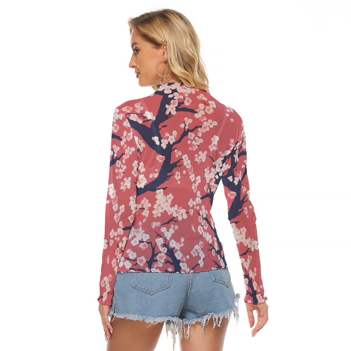 All-Over Print Women's Mesh T-shirt