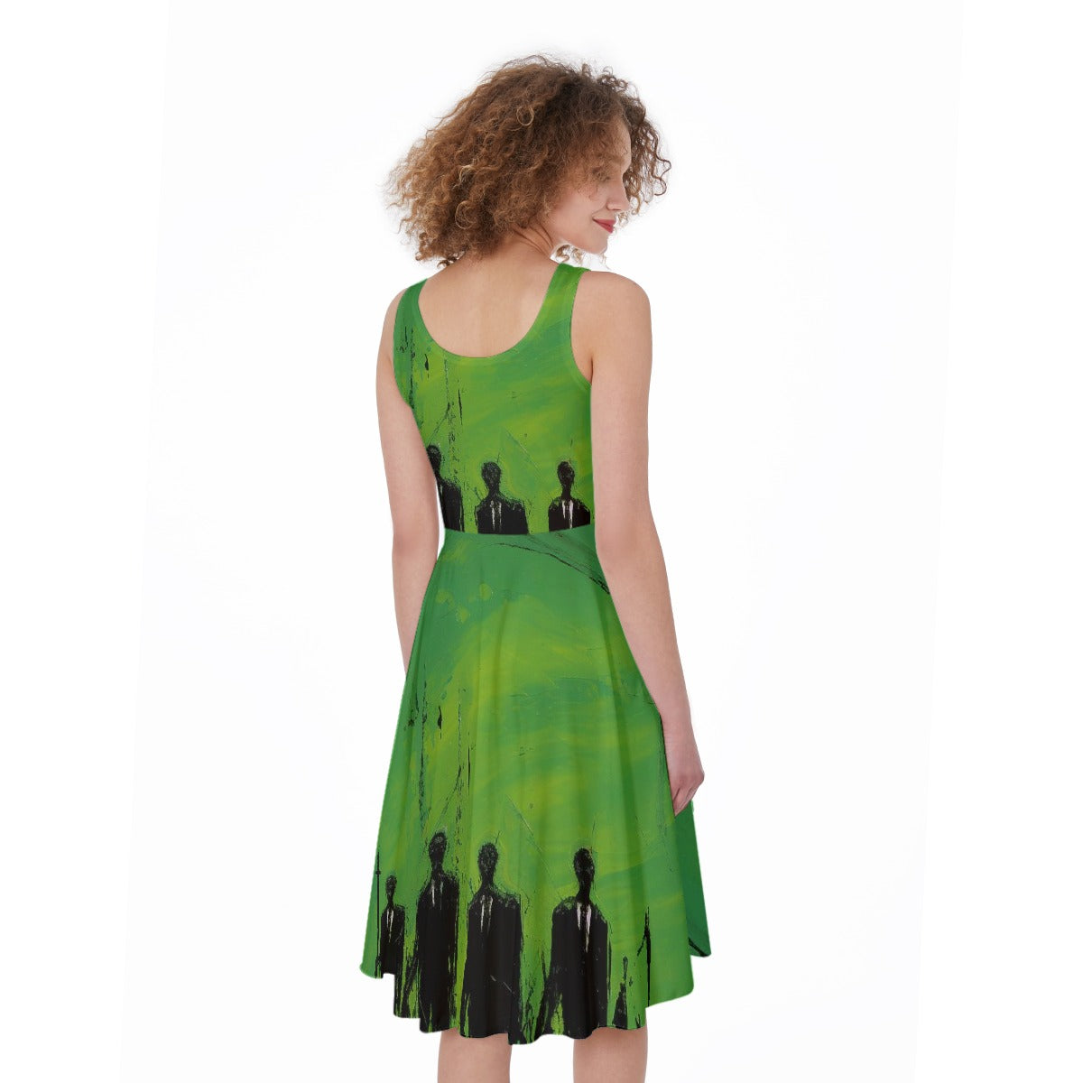 All-Over Print Women's Sleeveless Dress