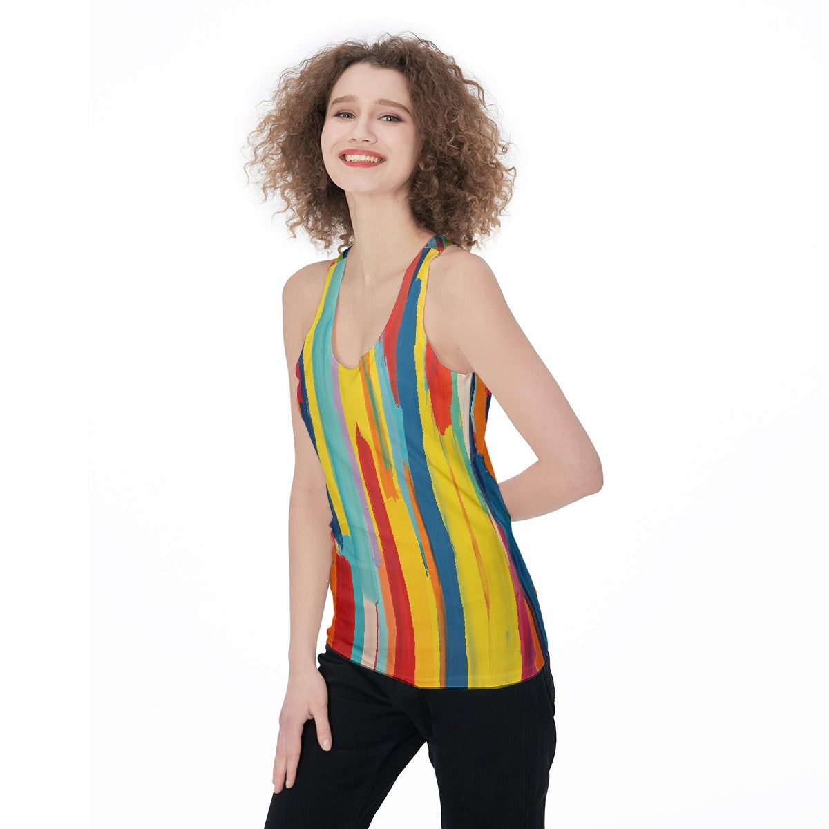 All-Over Print Women's Racerback Tank Top