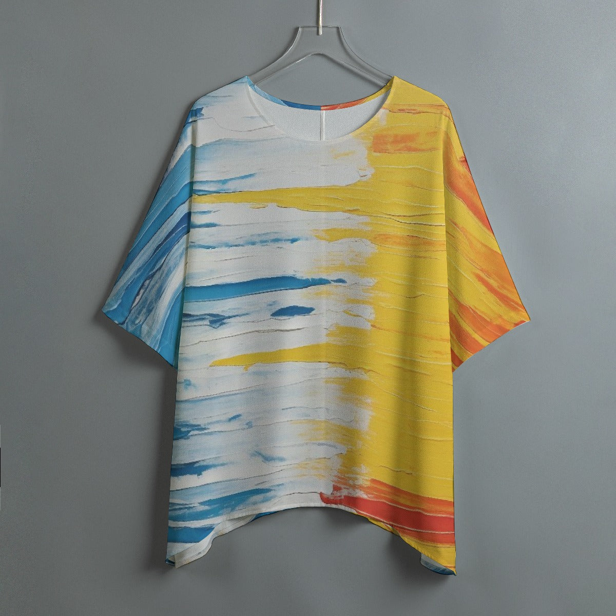 All-Over Print Women's Bat Sleeve Shirt