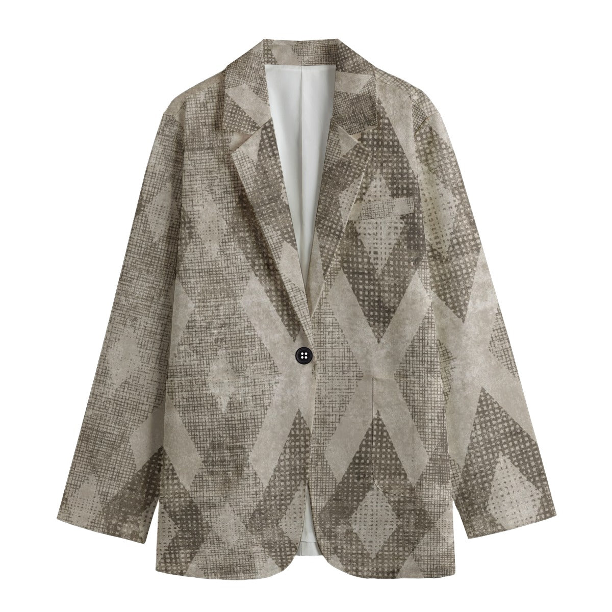 All-Over Print Women's Leisure Blazer