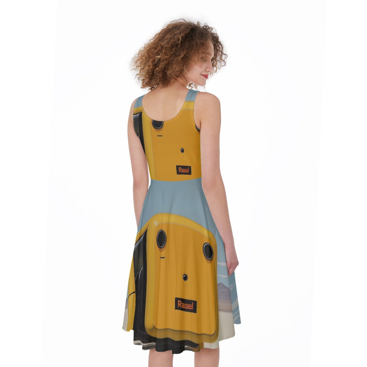 All-Over Print Women's Sleeveless Dress