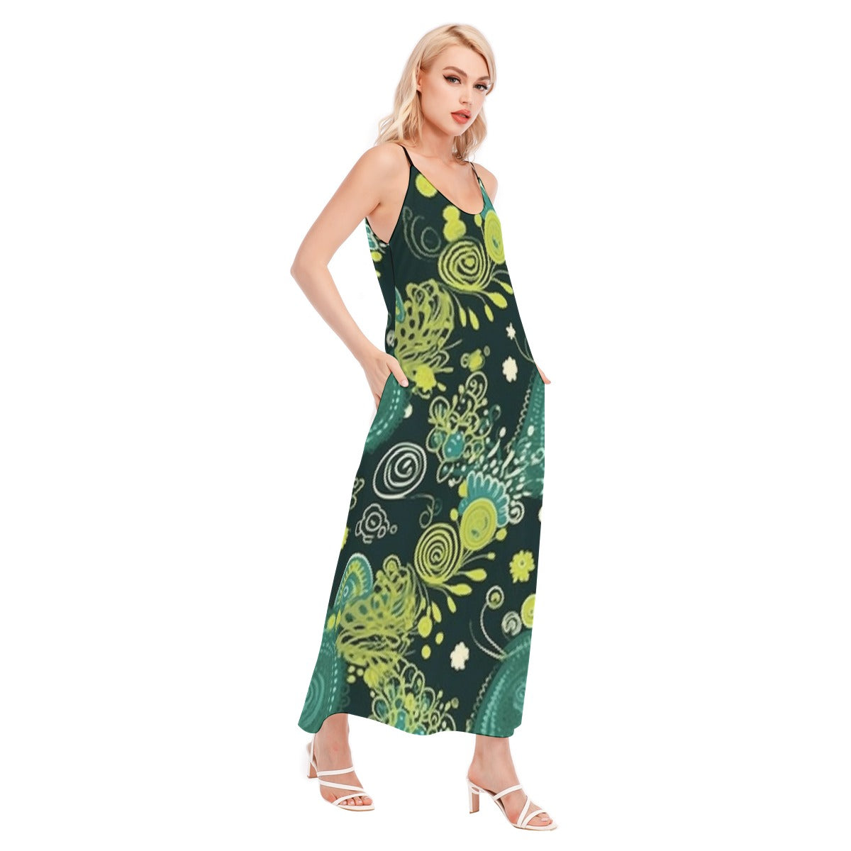 All-Over Print Women's Sling Dress