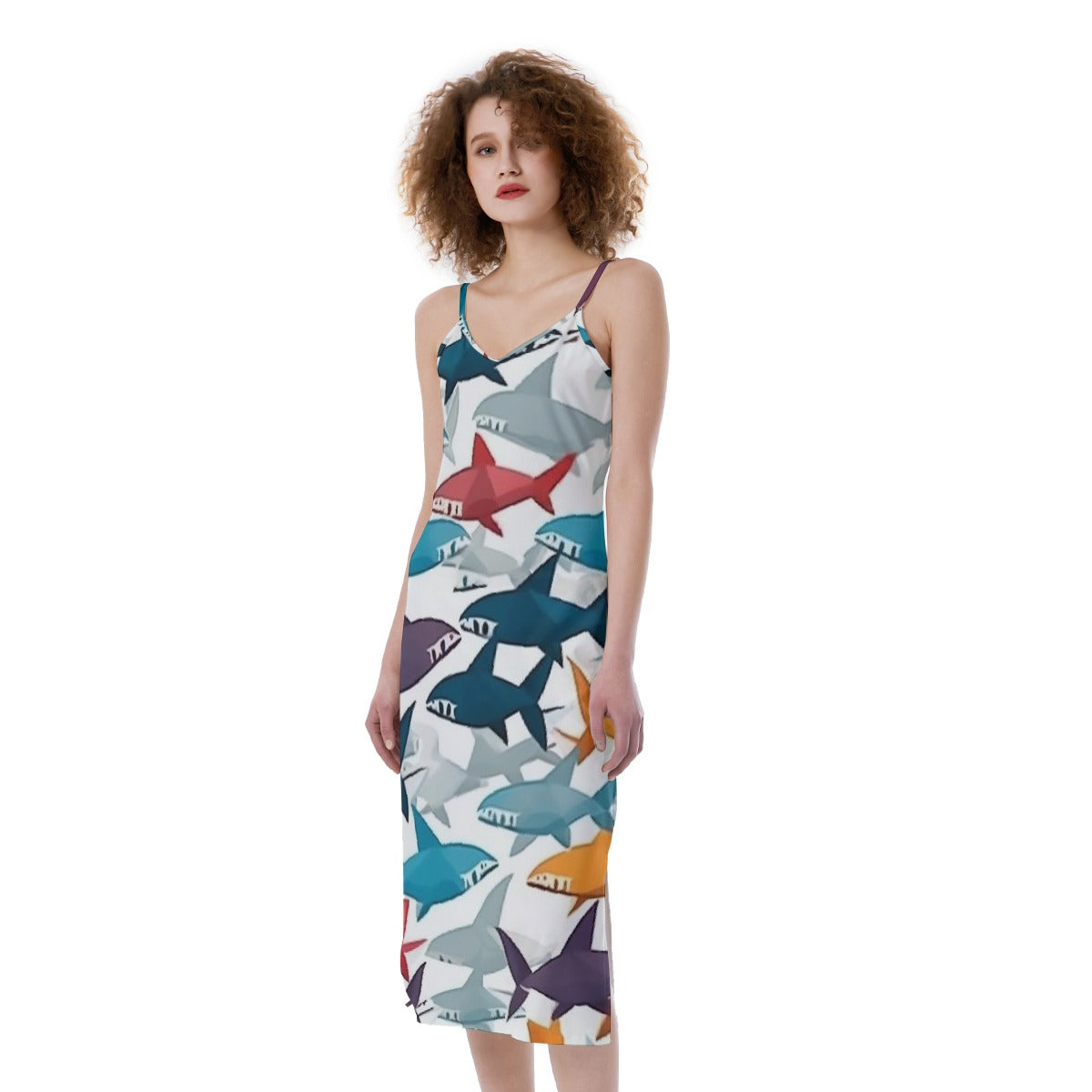 All-Over Print Women's Cami Dress