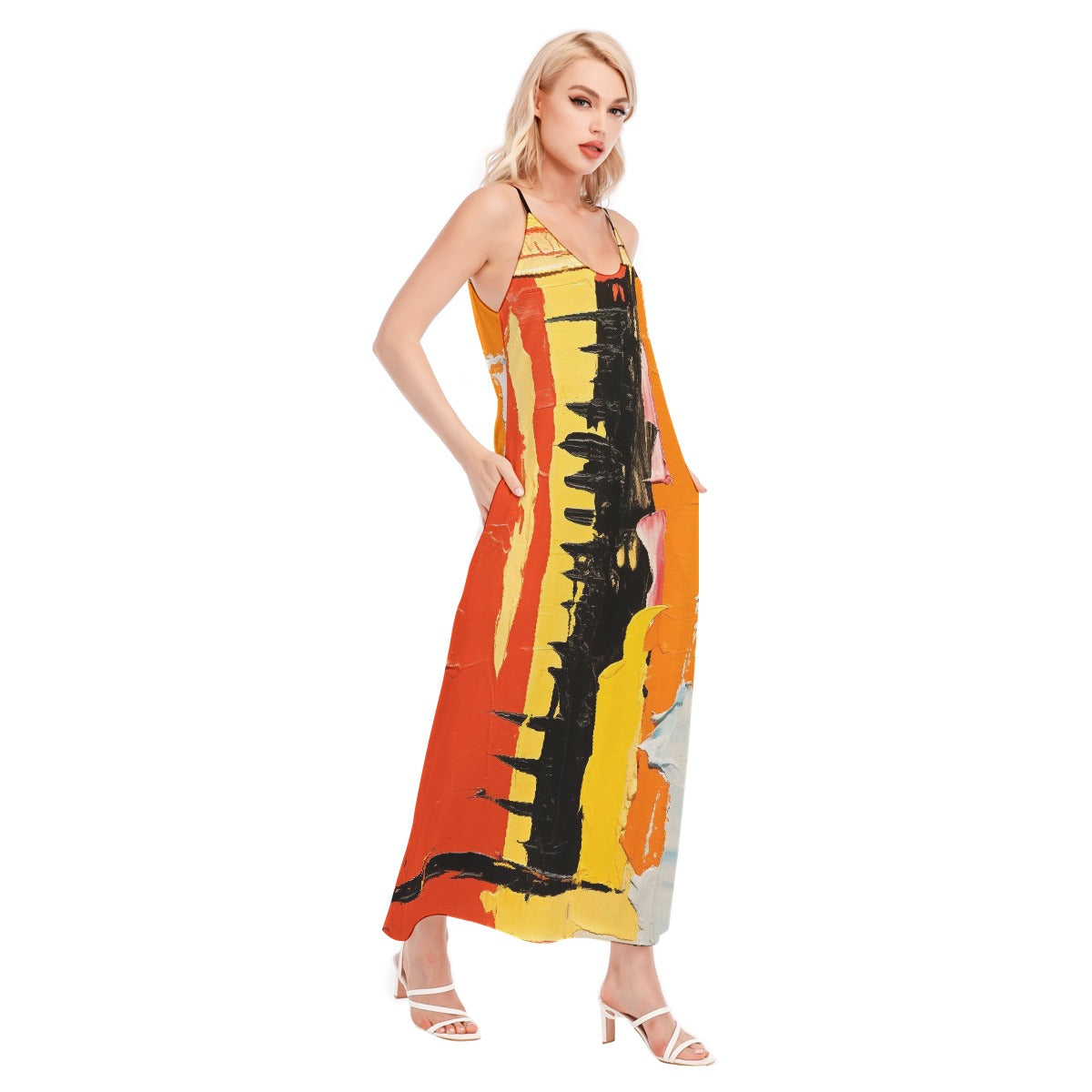 All-Over Print Women's Sling Dress