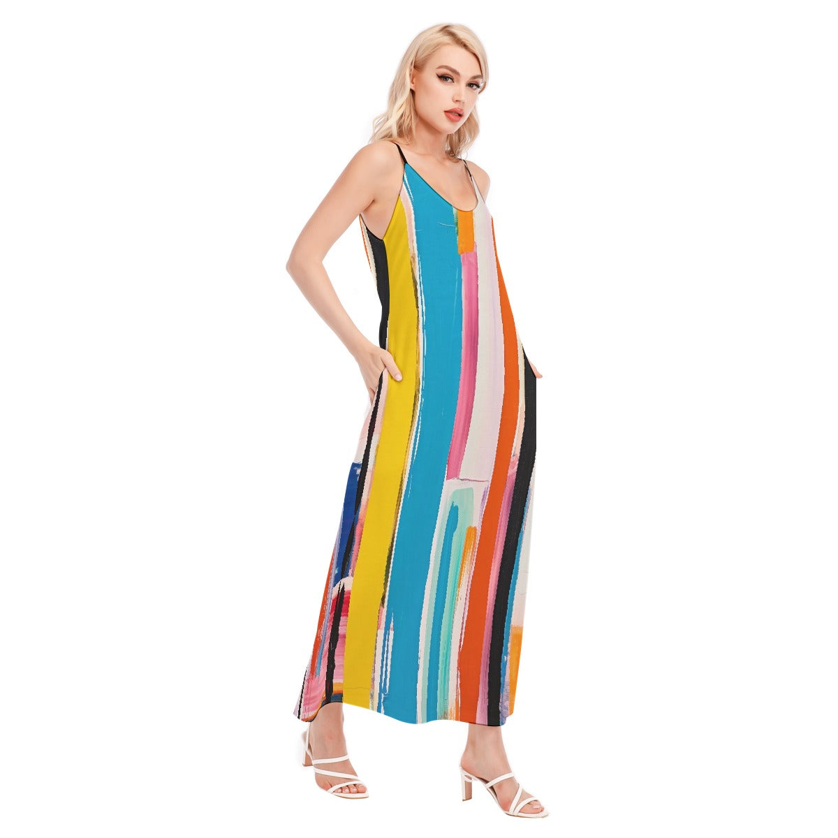 All-Over Print Women's Sling Dress