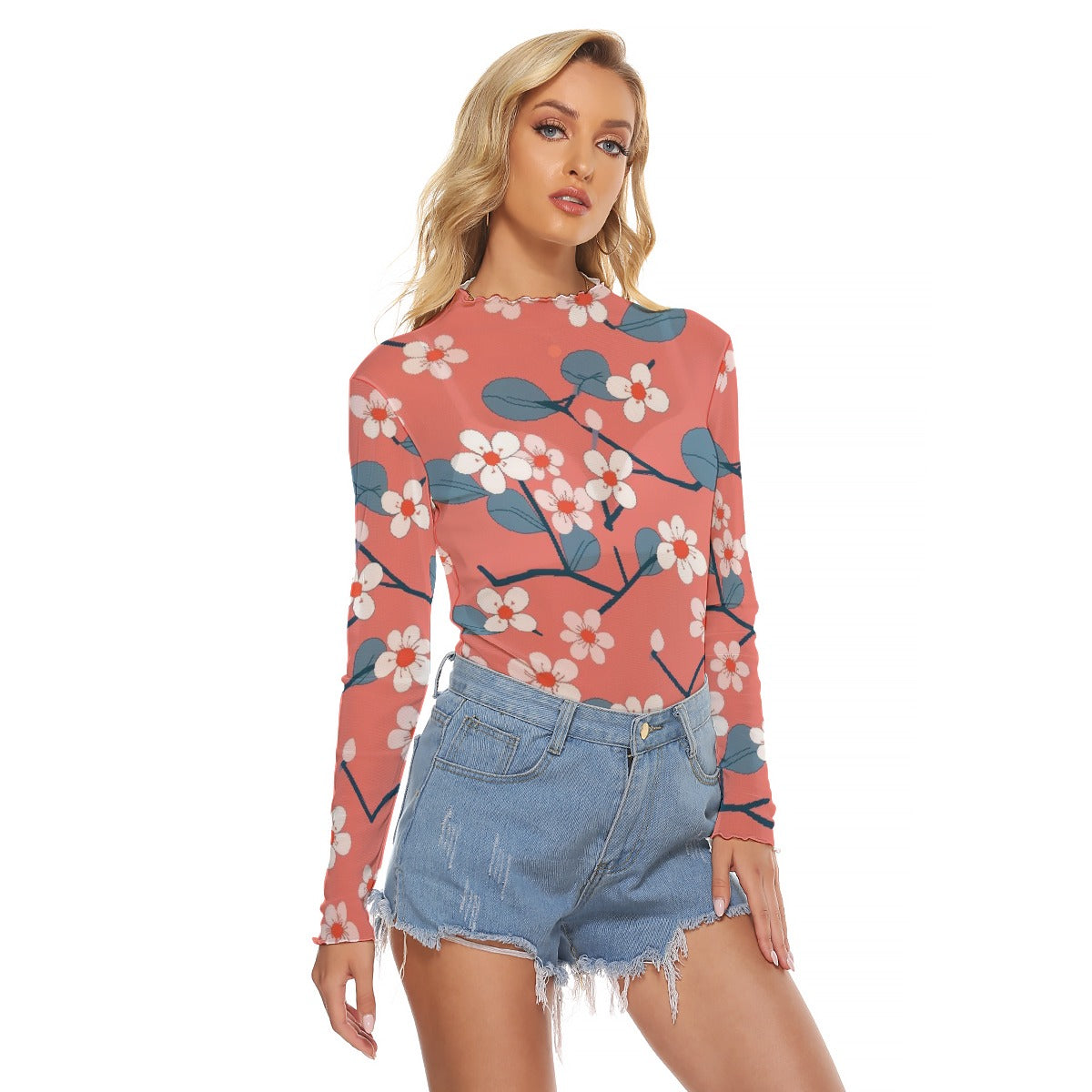 All-Over Print Women's Mesh T-shirt