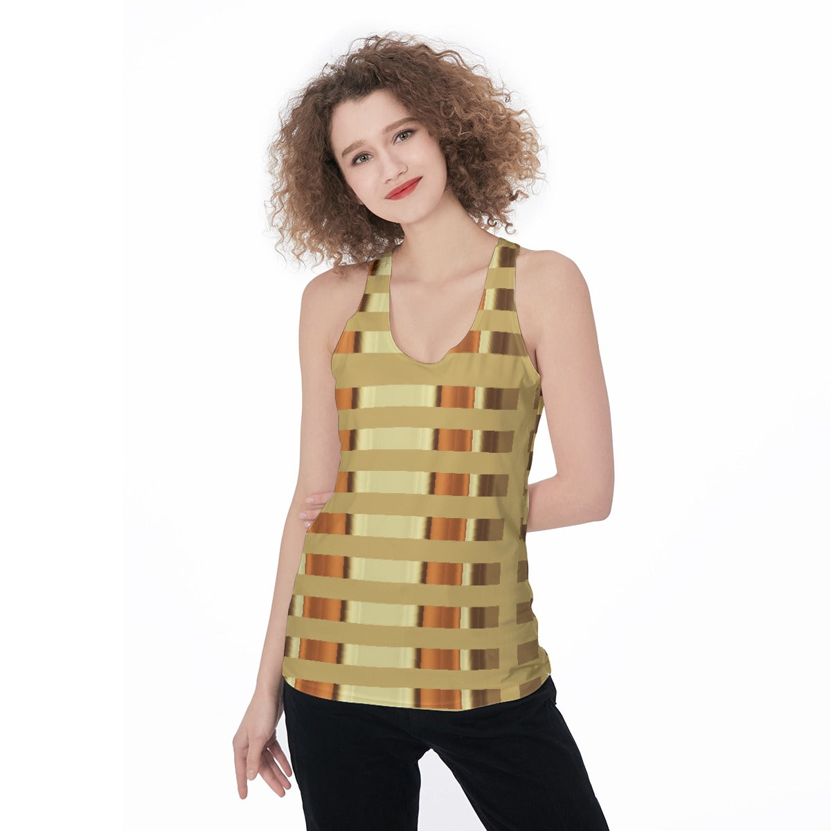 All-Over Print Women's Racerback Tank Top