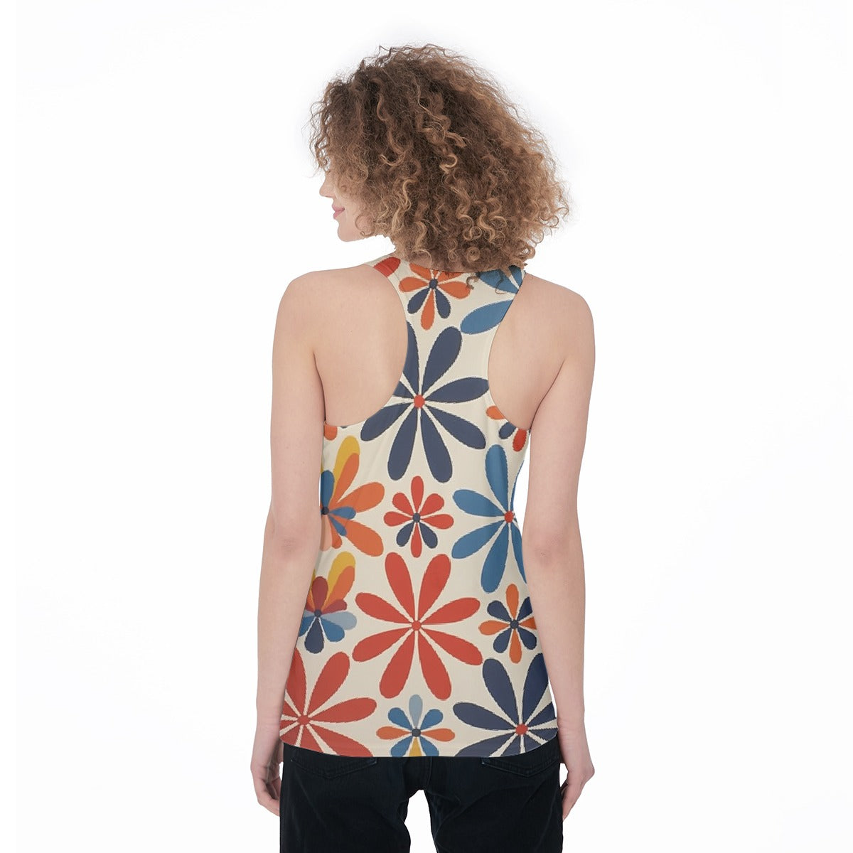 All-Over Print Women's Racerback Tank Top