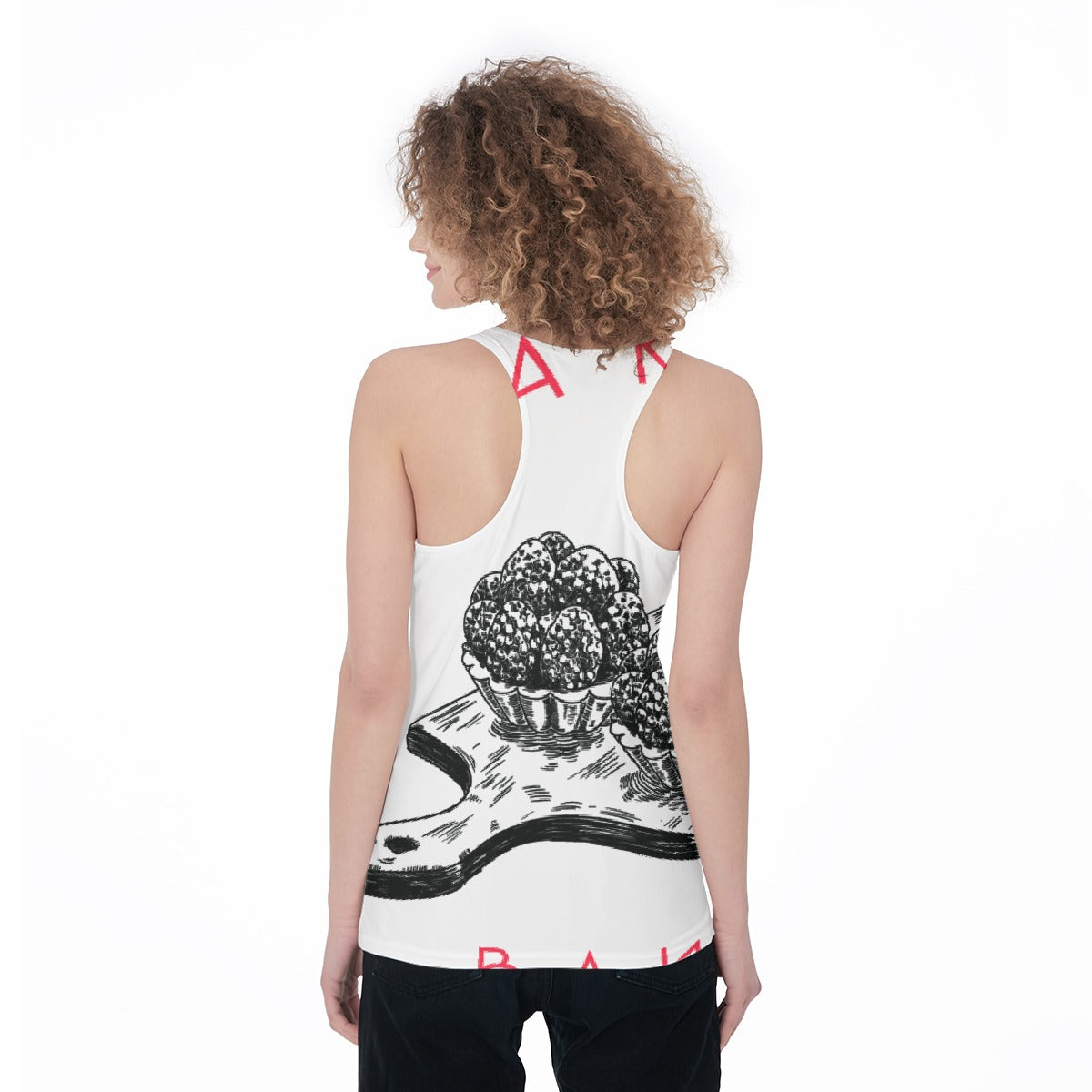 All-Over Print Women's Racerback Tank Top