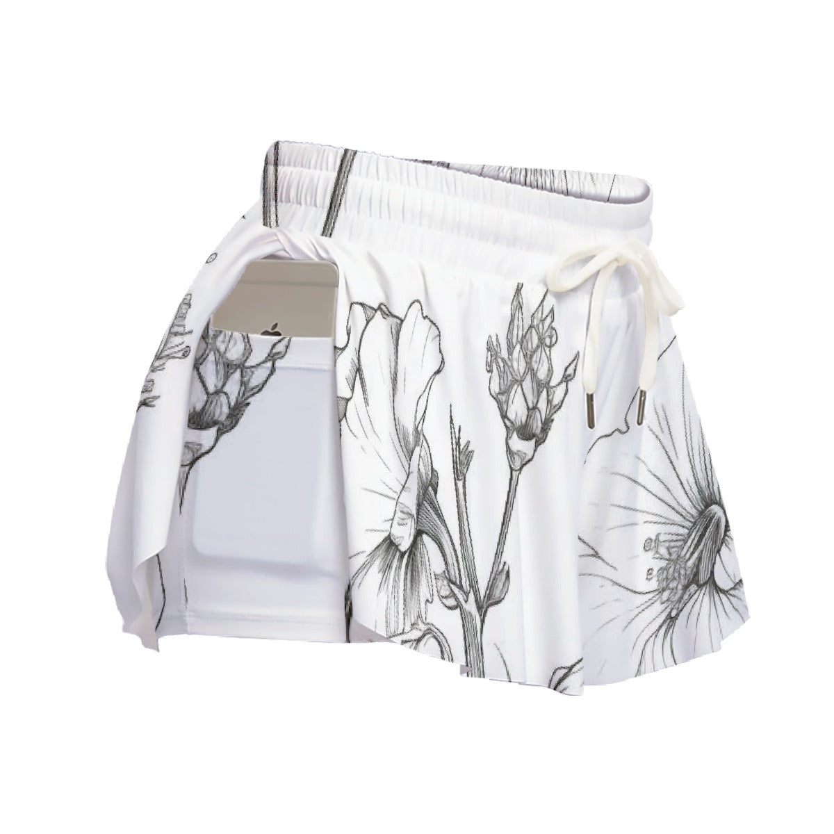 All-Over Print Women's Sport Skorts With Pocket