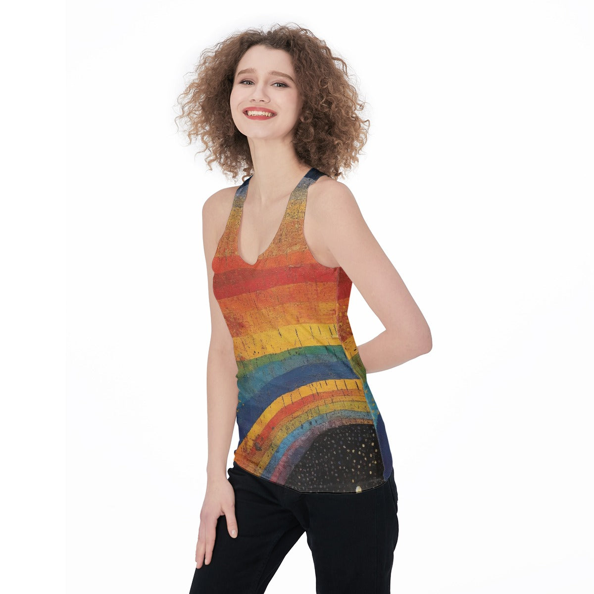 All-Over Print Women's Racerback Tank Top