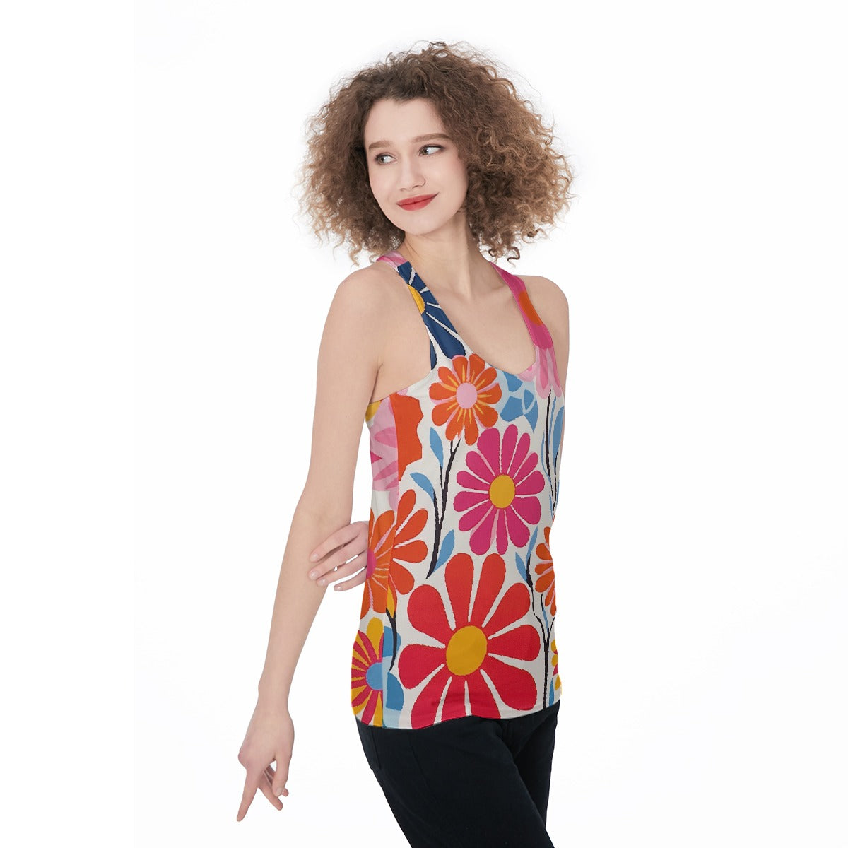 All-Over Print Women's Racerback Tank Top