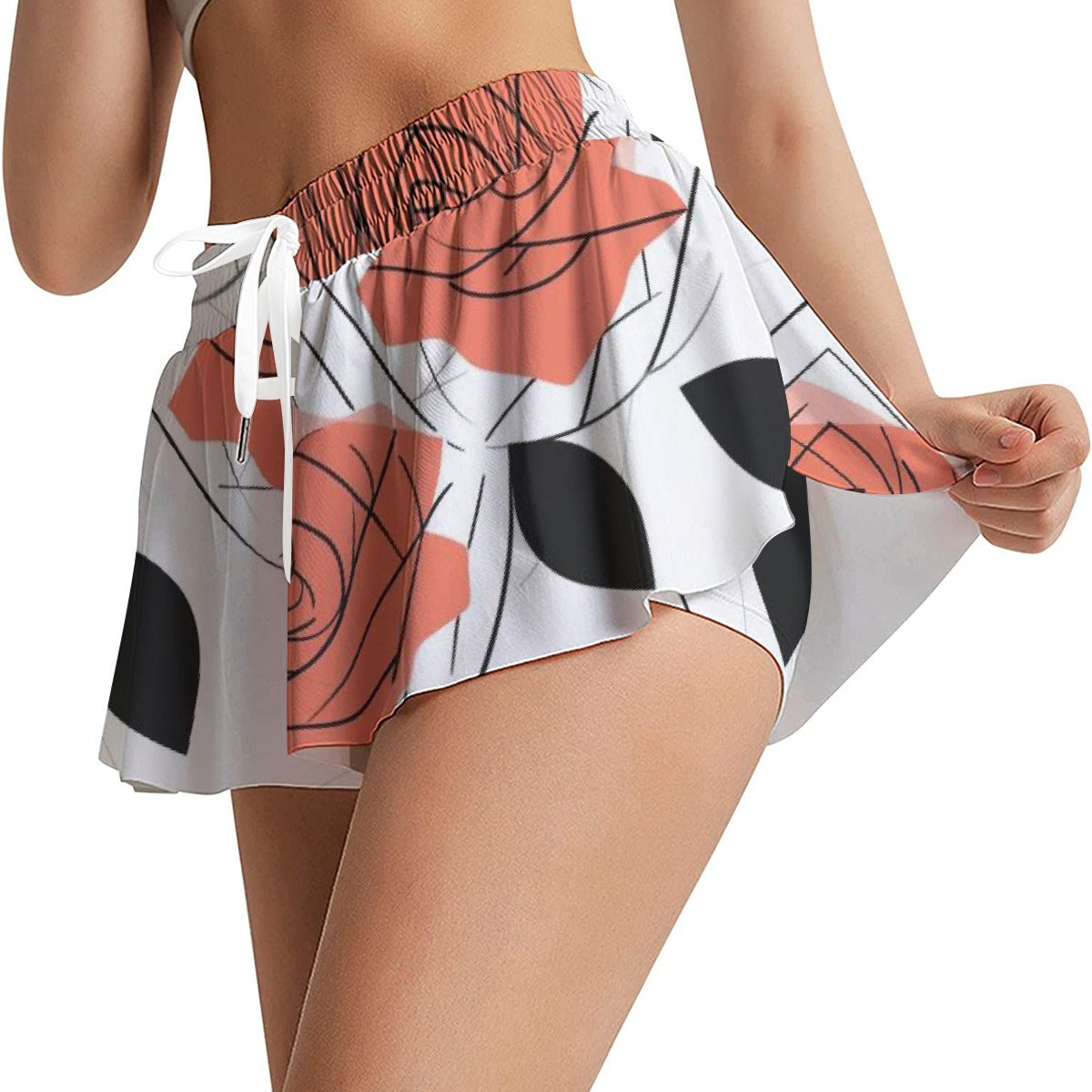 All-Over Print Women's Sport Skorts With Pocket