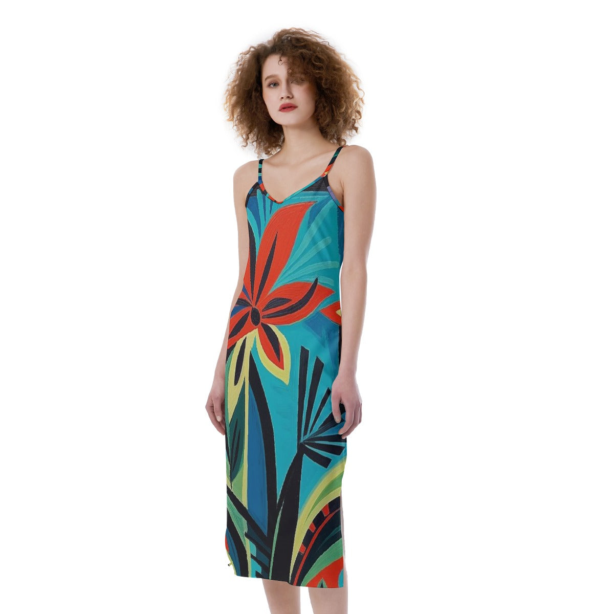 All-Over Print Women's Cami Dress