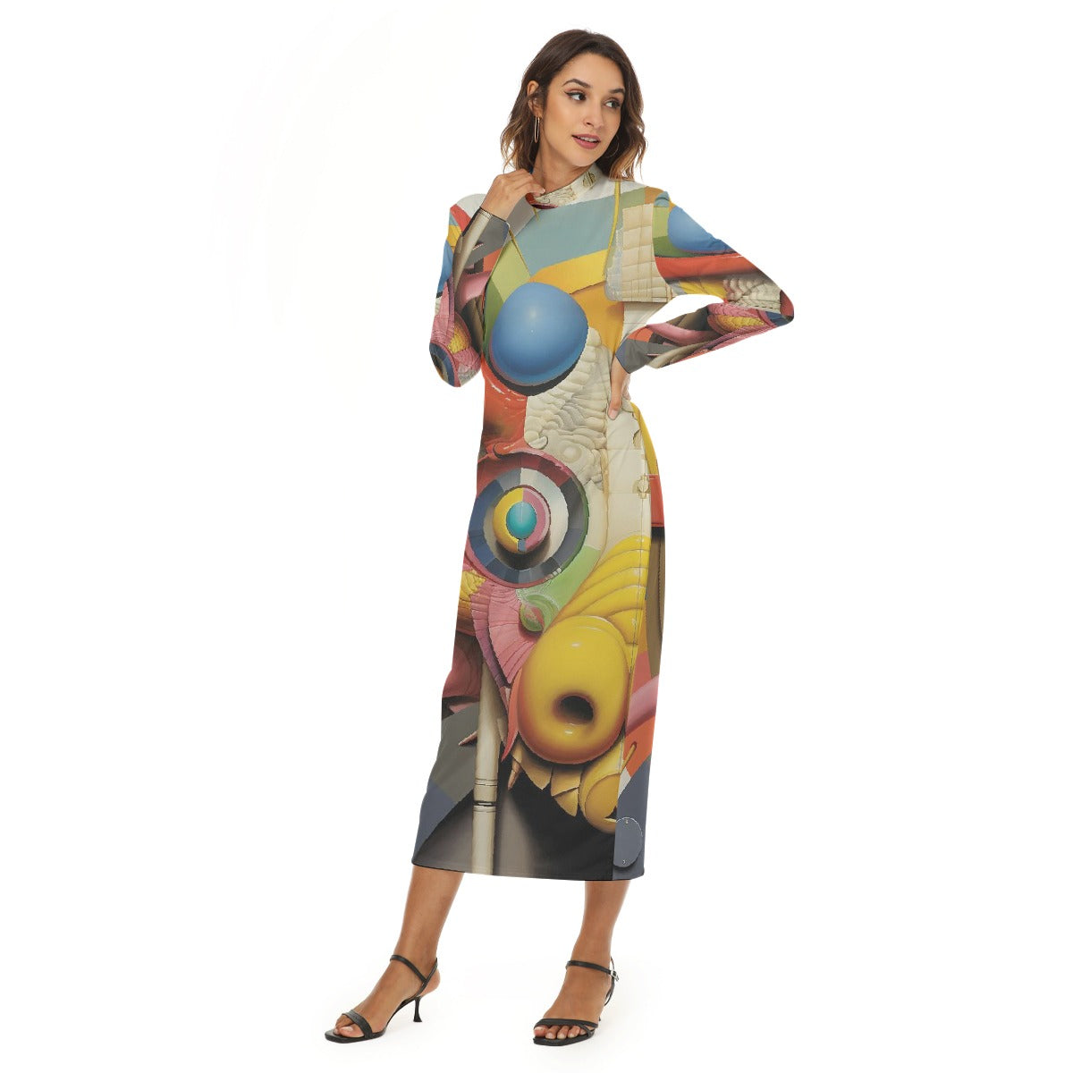 All-Over Print Women's Hip Dress