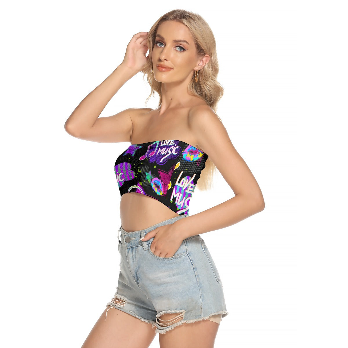 All-Over Print Women's Tube Top