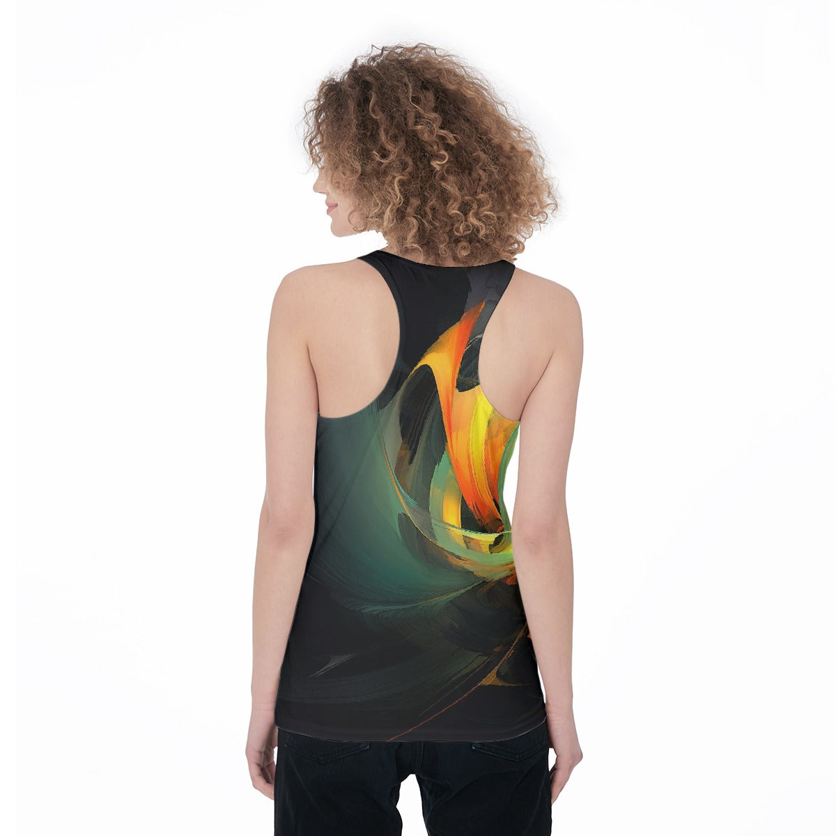 All-Over Print Women's Racerback Tank Top