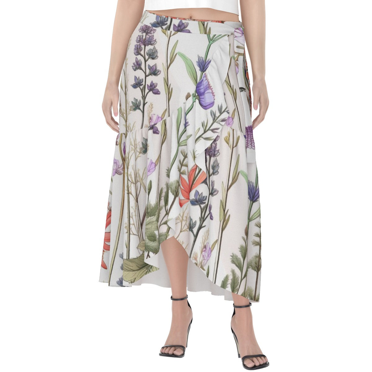 All-Over Print Women's Wrap Skirt