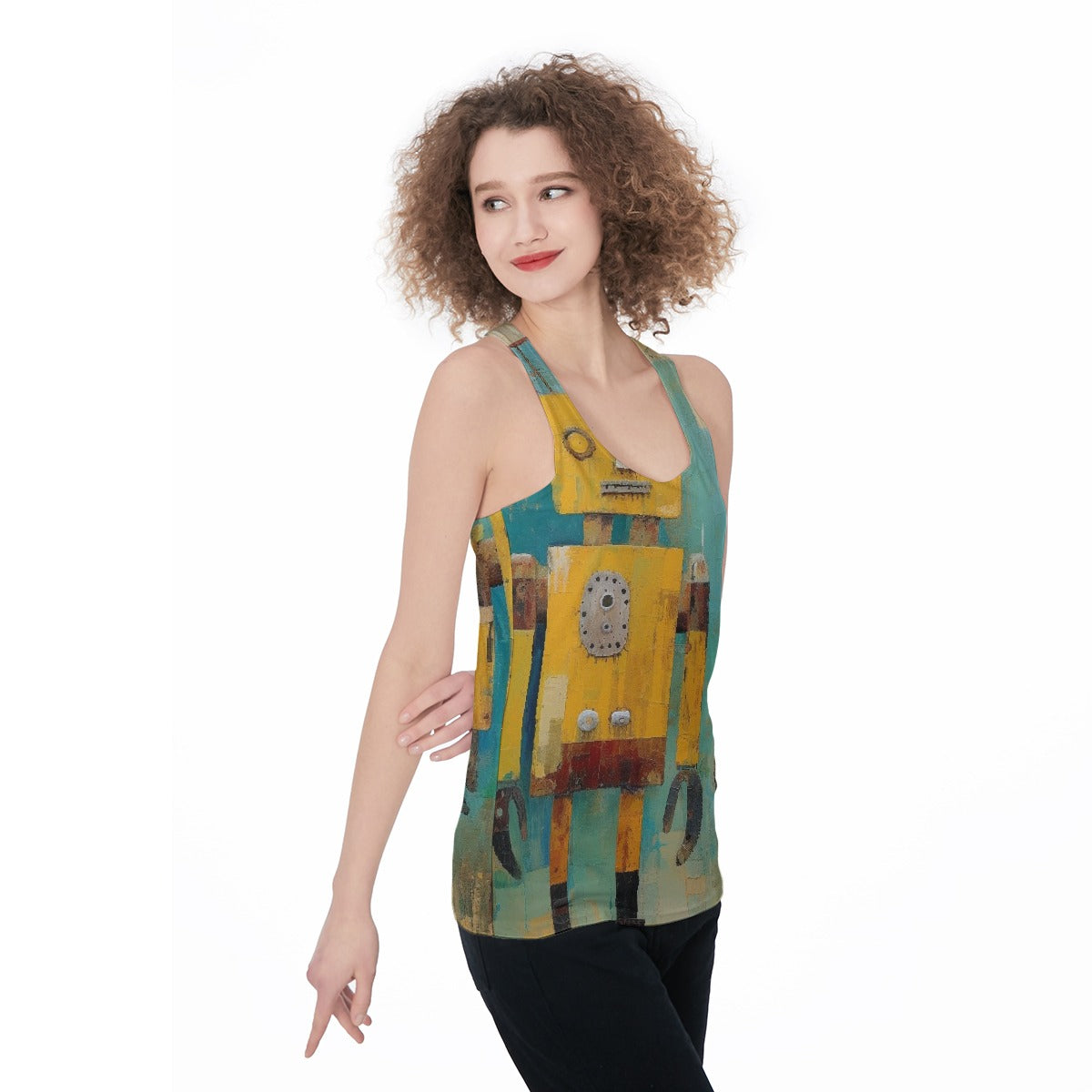 All-Over Print Women's Racerback Tank Top
