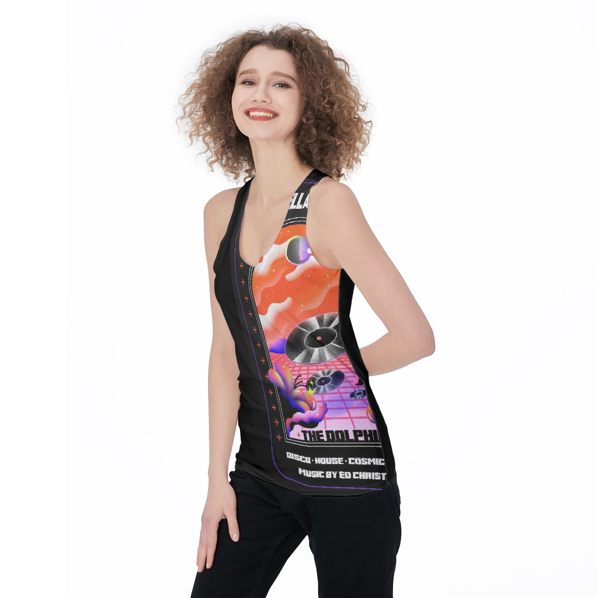 All-Over Print Women's Racerback Tank Top