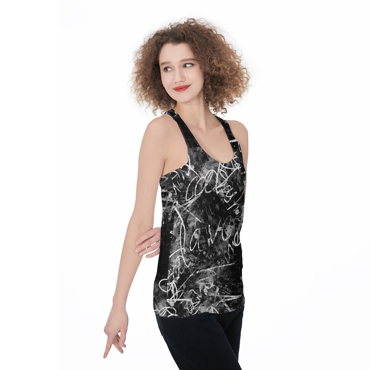 All-Over Print Women's Racerback Tank Top
