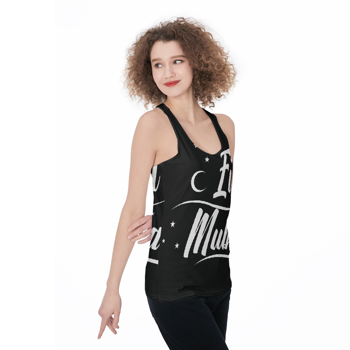 All-Over Print Women's Racerback Tank Top