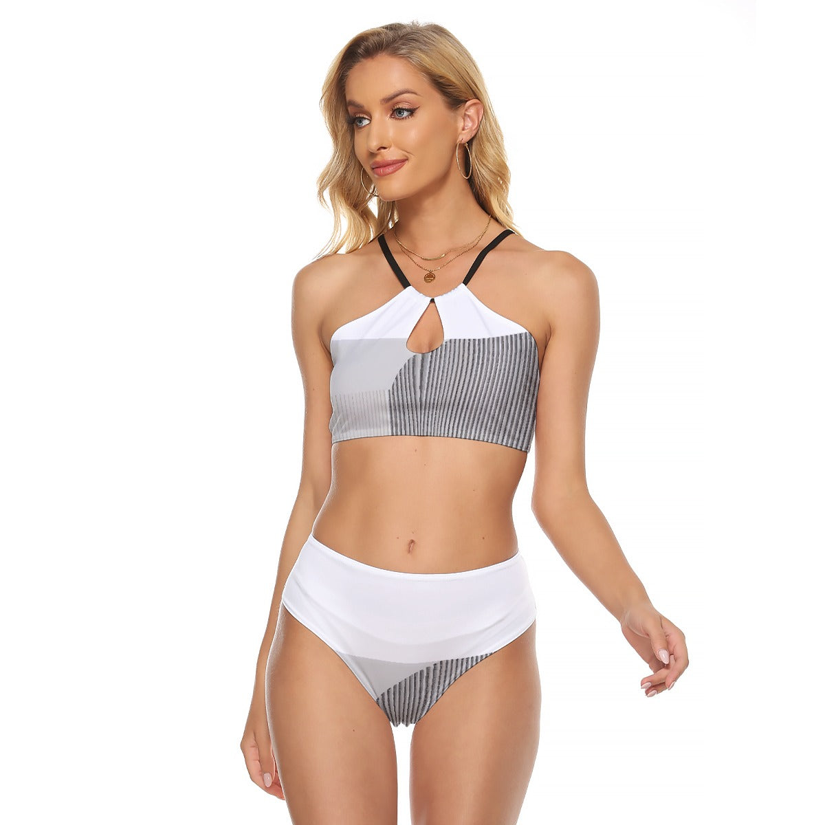 All-Over Print Women's Cami Keyhole One-piece Swimsuit