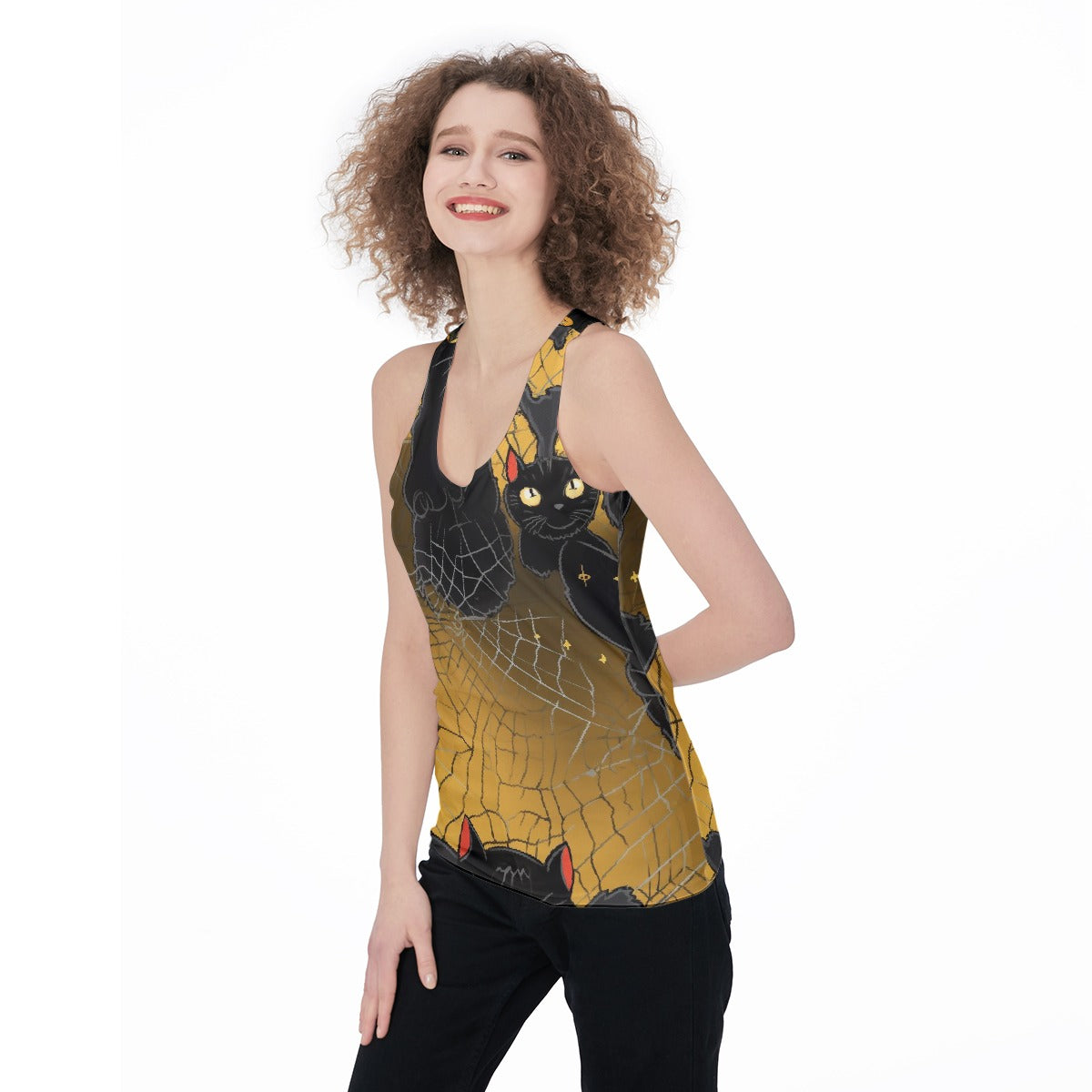 All-Over Print Women's Racerback Tank Top