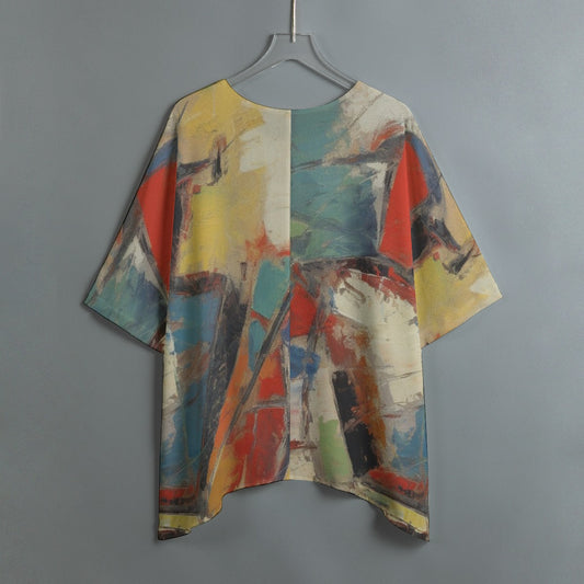 All-Over Print Women's Bat Sleeve Shirt