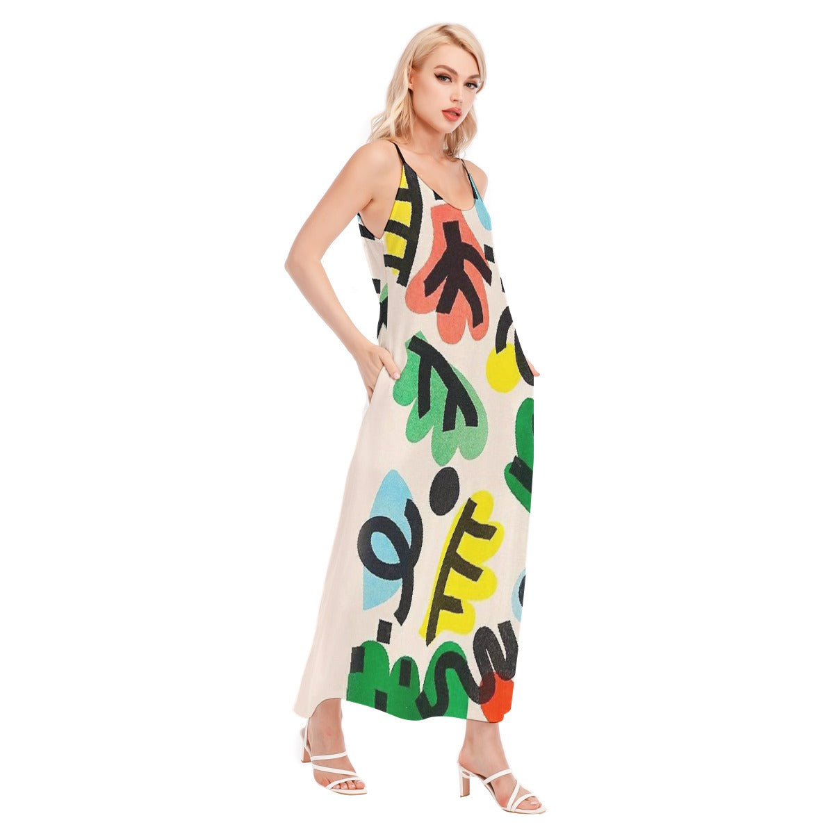 All-Over Print Women's Sling Dress