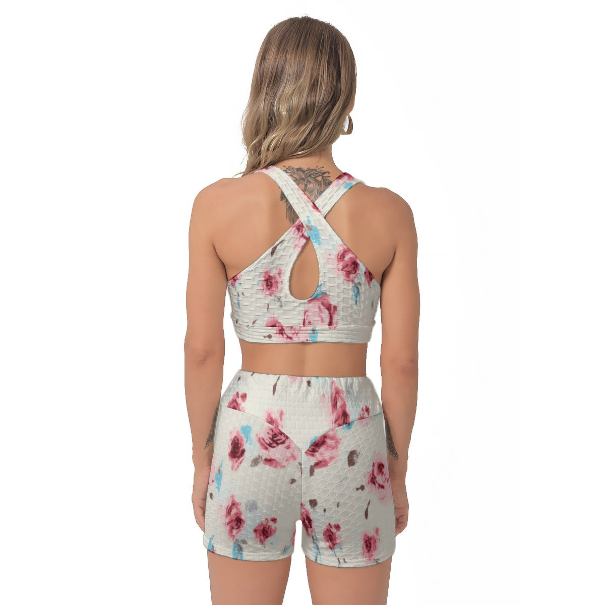All-Over Print Women's Sports Bra Suit