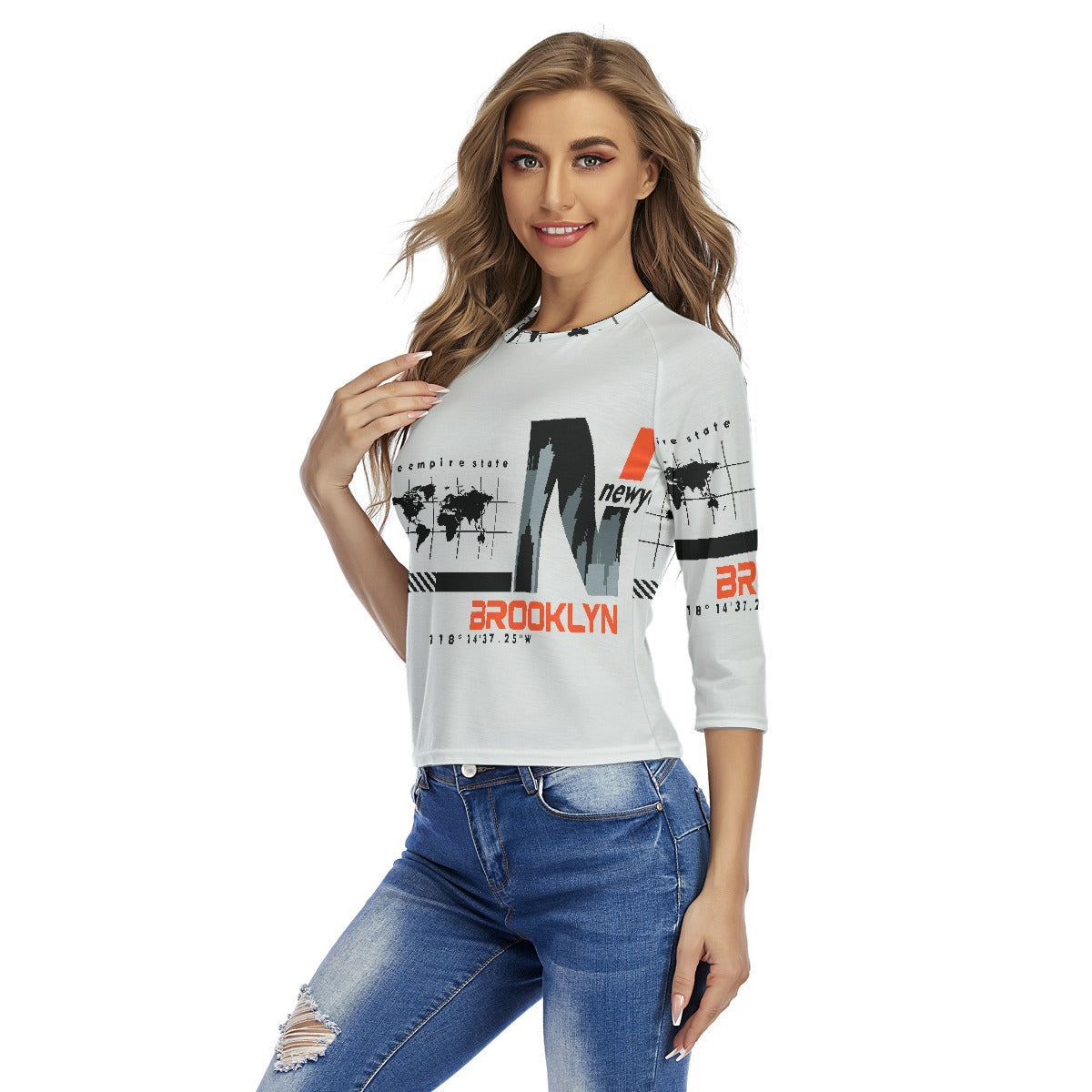 All-Over Print Women's Raglan Sleeves T-shirts