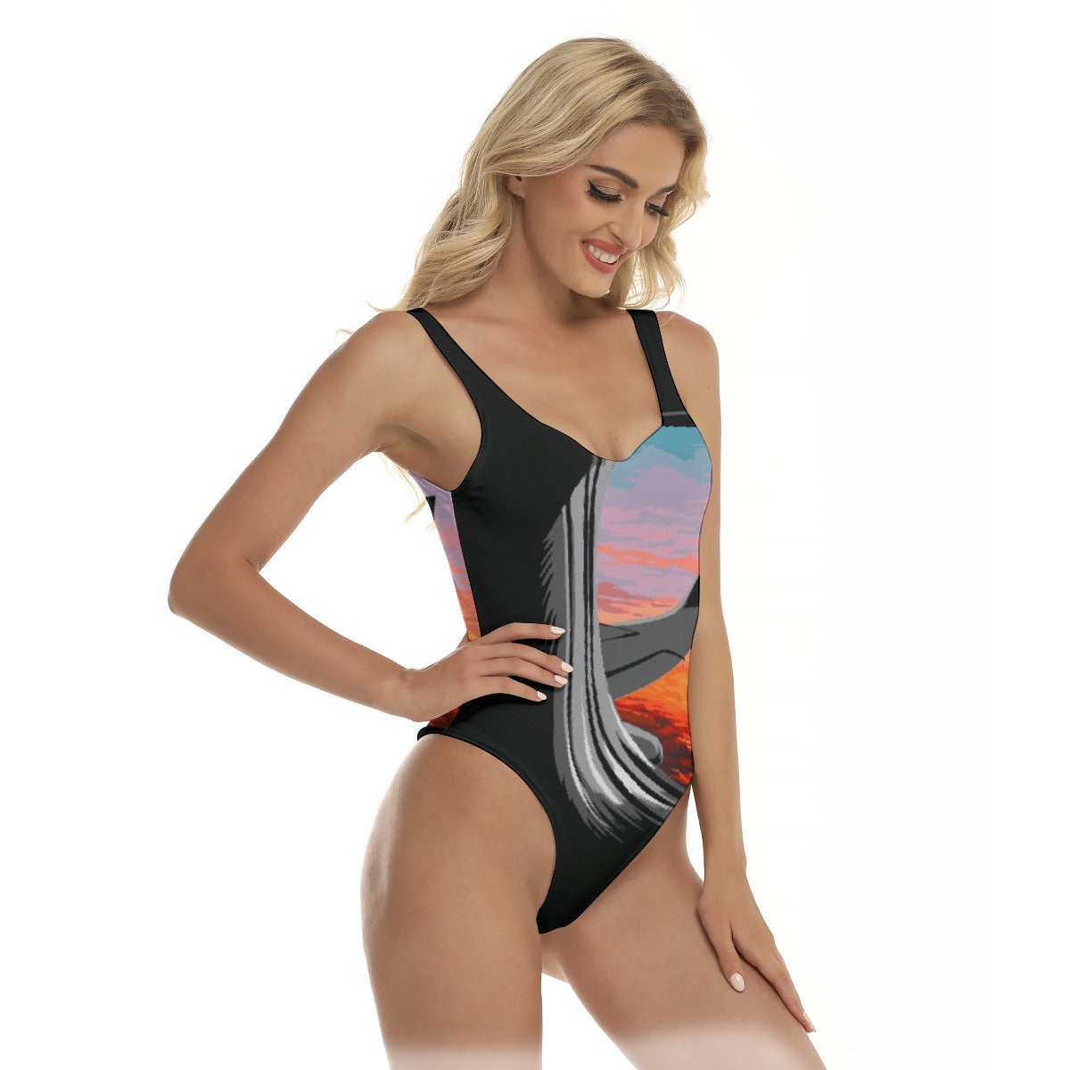 All-Over Print Women's One-piece Swimsuit